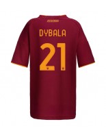 AS Roma Paulo Dybala #21 Hjemmedrakt Dame 2025-26 Korte ermer